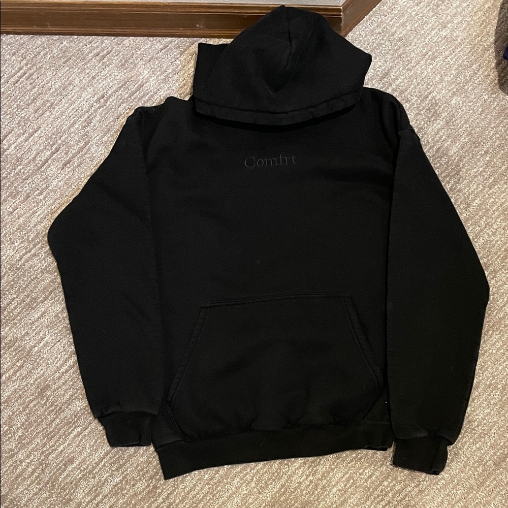 Comfort Black Men's Hoodie